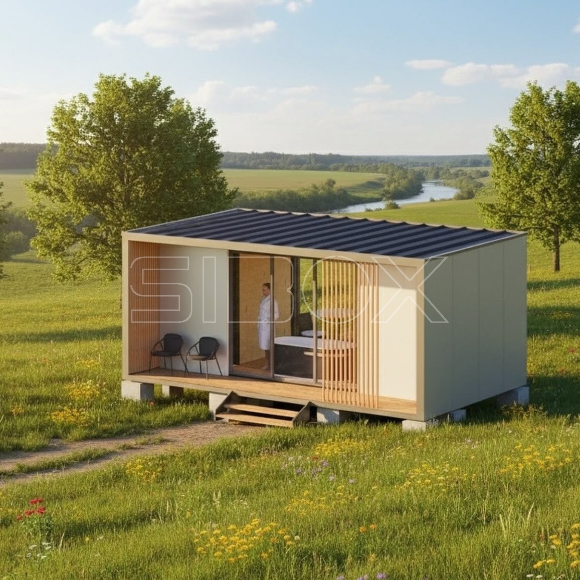 Box07 — Vivienda modular 17 m²
