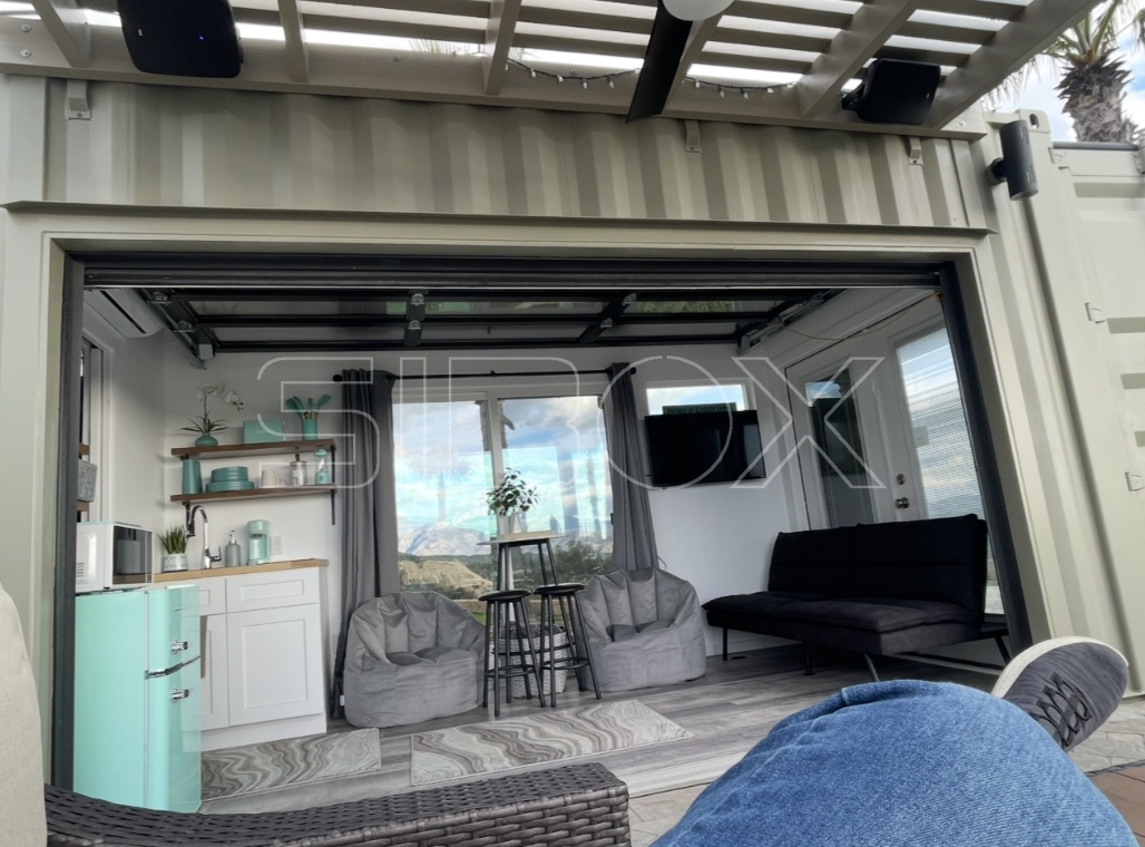 Contenedor abierto tipo living