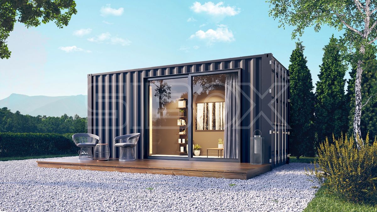 Sibox Soft 15 m² - Módulo habitacional premium